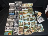 Wisconsin Dells WI vintage postcard lot RPPC ++