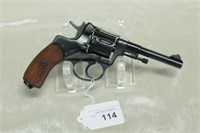 Nagant 1895 7.62x38 Revolver Used