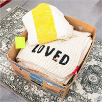 Peace, Love, World, Home Throw & Memory Throw