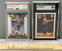 2 Basketball Graded RC Stars Booker & Trae Young