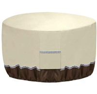 New KREVEROY Outdoor Patio Round Fire Pit Cover