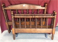 Pair of Spindle Turned Twin Beds