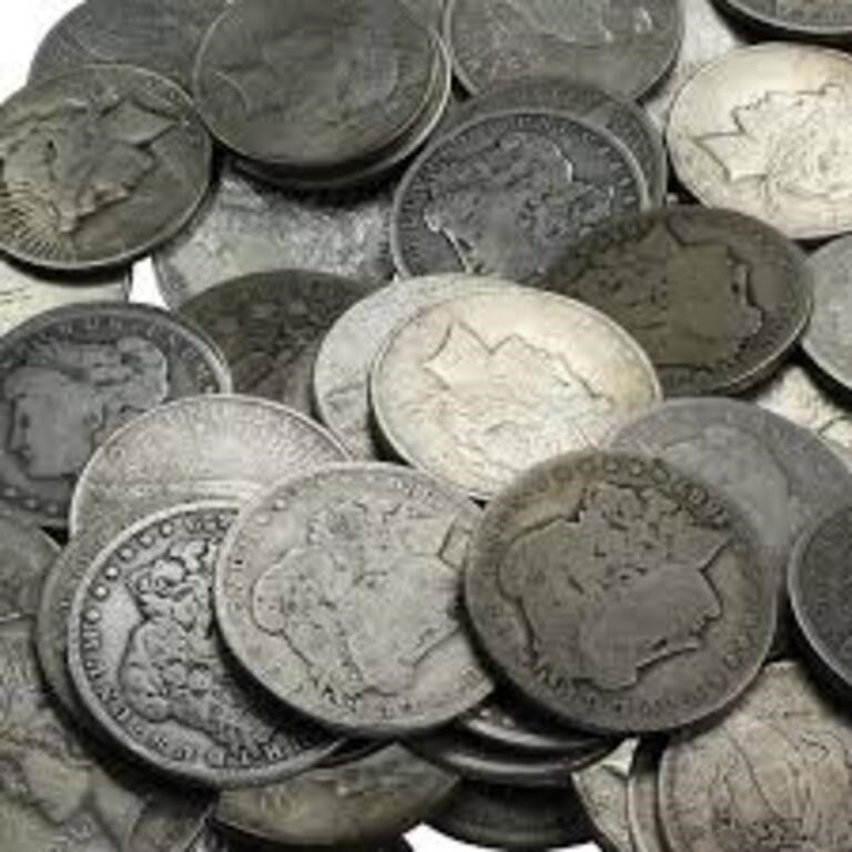 Safe Deposit Box Auction Coins-Silver & More 530