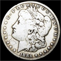 1884-CC Morgan Silver Dollar NICELY CIRCULATED