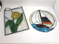 STAIN GLASS PIECES