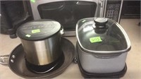 FRY DADDY, SKILLET & WESTBEND SLOW COOKER