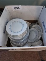 LOT CAMELOT CHINA- GRACIOUS PATTERN - 54 PCS.