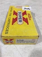 20 Rounds 308 Winchester Ammo