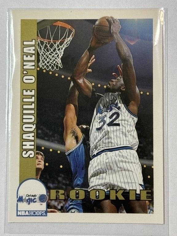 1992-93 NBA Hoops #442 Shaquille O'Neal Rookie RC