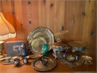 Silver Plate Serving Dishes abd More