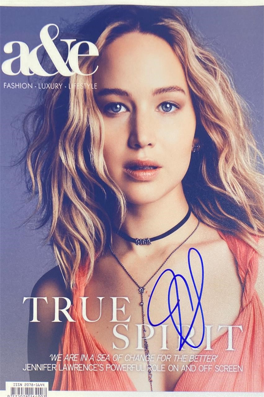 Autograph  
Jennifer Lawrence Photo