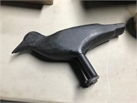 Hand carved Black Crow