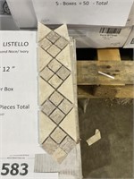 3" x 12" Prima Listello Mosaic Tiles x 30pcs.