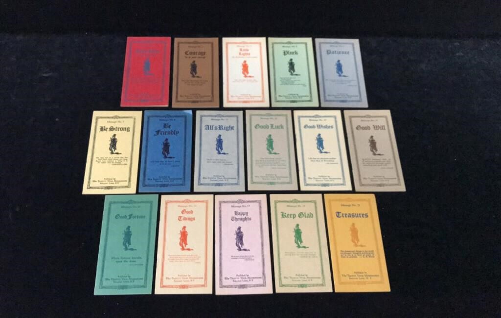 16 Trotty Veck Messengers Pamphlets/Booklets