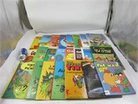 Plusieurs BD dont Garfield, Tintin et +