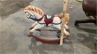 Ceramic rocking horse