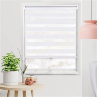 KELIXU Zebra Blinds  21W x 72H  White