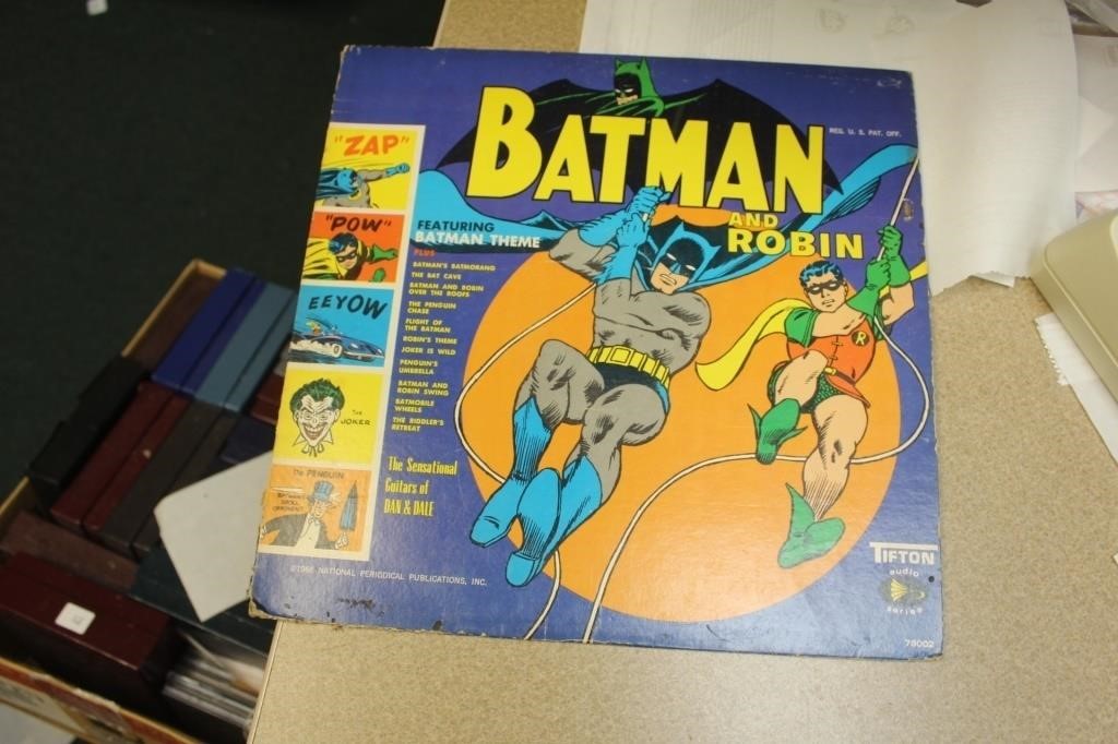 Batman and Robin Vinyl Album