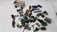 Dye cast farm tractor lot