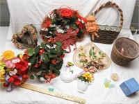 Box of Floral Decorations