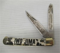 Kissing Crane Iwo Jima 2 blade 3.5" folding