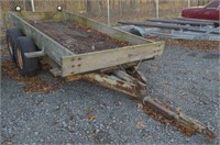 (BD) Home Made landscaping trailer,