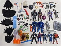 Lot of Marvel & DC Figures w/accessories