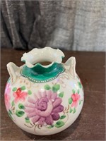 Hand painted bud vase