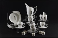 Fine Porcelain, Measus Breakfast Coffee Set