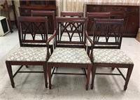 Duncan Phyfe Style Mahogany Dining Chairs