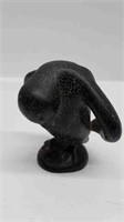 SIGNED SOAPSTONE PENGUIN CARVING