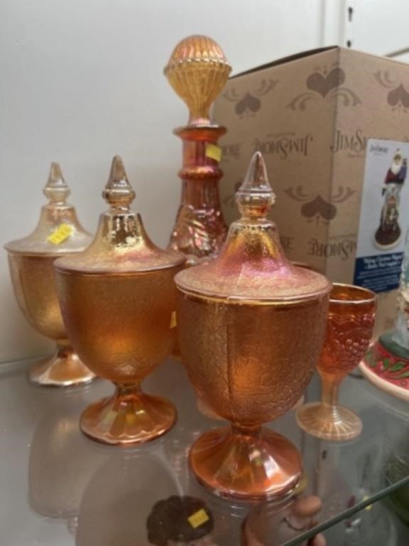 Marigold Carnival Glassware