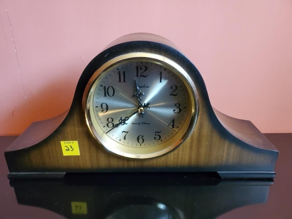Linden Electric Mantle Clock