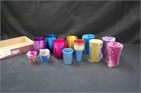 Colored Aluminum Cups & Tumblers