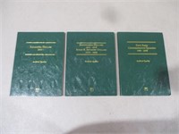 Coin Collection Books (Partially Filled)