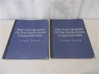 1st State Quarters Collector's Map '99-'08