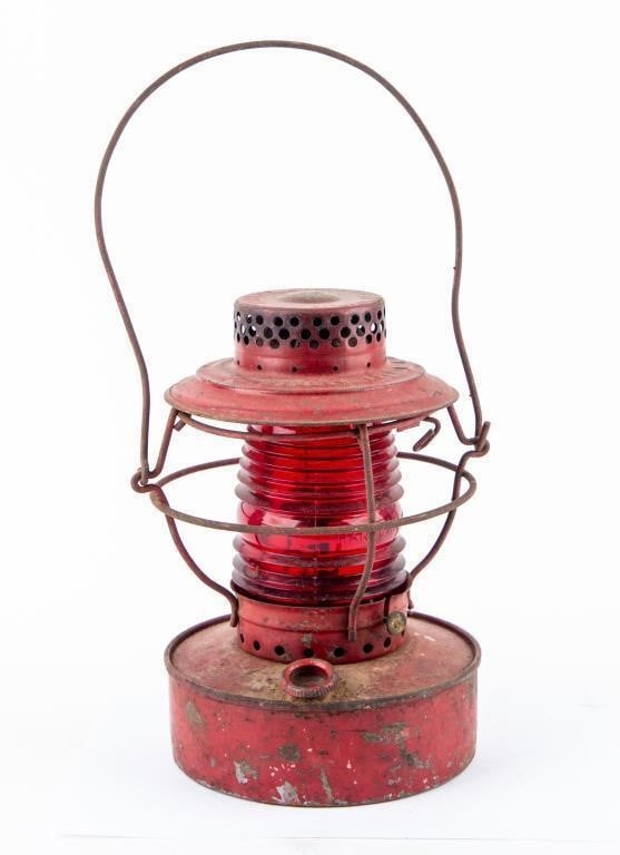 Vintage Handlan L G Co. Railroad Lantern