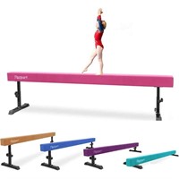 FBSPORT 8ft Adjustable Balance Beam: High and Low