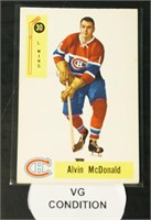 1958 Parkhurst #30 Alvin McDonald Hockey Card