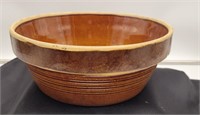 Vintage crock bowl 10"