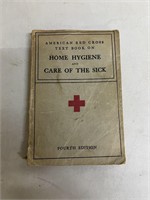 Vintage American Red Cross Text Book on Home