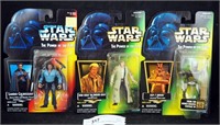 3 New Vintage Star Wars 4" Action Figures Lot