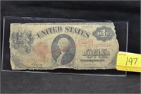 1917 WASHINGTON $1.00 BILL