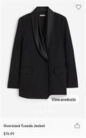 Size XXL oversized tuxedo jacket (women’s) -