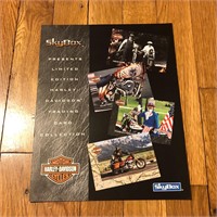 1994 Skybox Harley Davidson Trading Card Promo Ad