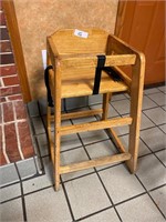 Wooden Infant High Chair