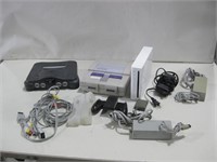 Assorted Nintendo Consoles W/Accessories See Info