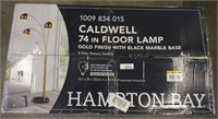 Hampton Bay Caldwll 74in Floor Lamp