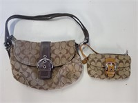 Purse Marked Coach & Marked Mini Bag