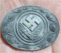 WWII German RADwj National Labor Cap Badge REPRO